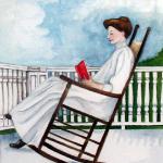 Summer Reading by Nancy Glines in Watercolor