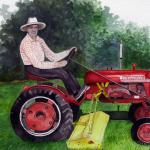 Otts by Nancy Glines in Watercolor