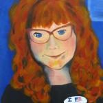 Simple Single Voter by Cathlyn Driscoll in Acrylic