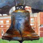 Let Freedom Ring by Joyce Ecochard -  Mixed Media
