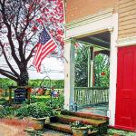 America The Beautiful by Brunella DeMarco-Planenshek - Mixed Media