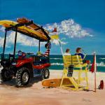 My Beach by Dennis Millar in Oil