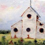 The House by Maryann Gaboardi in Watercolor