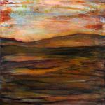Golden Sands, Mixed Media, Shelly Ristow