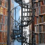 Irish Library, Acrylic, Pat Seeber