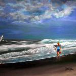 Heading Home, Acrylic, Dennis Millar